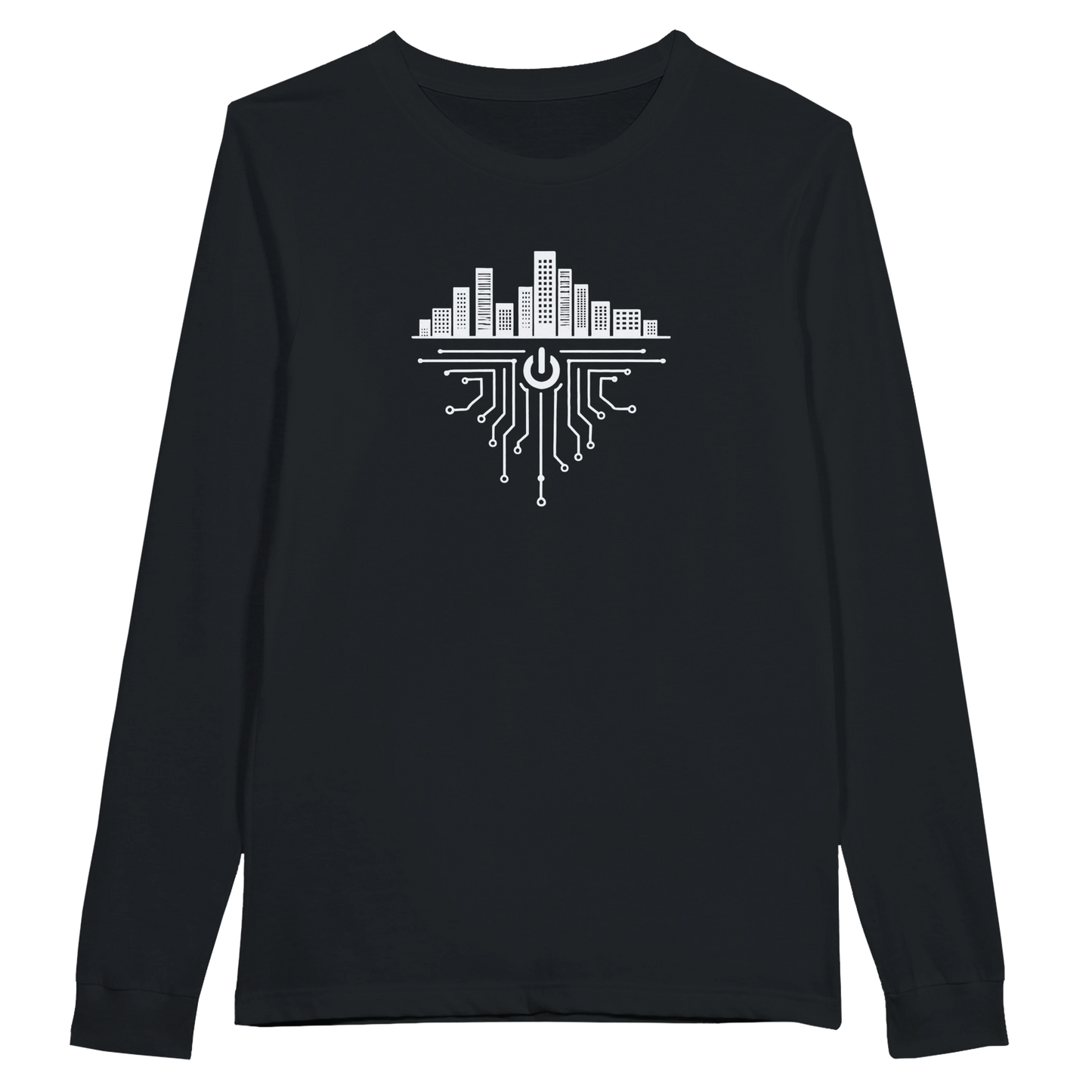 Spaghetti Code Metropolis – Men's Organic Long sleeve Tee