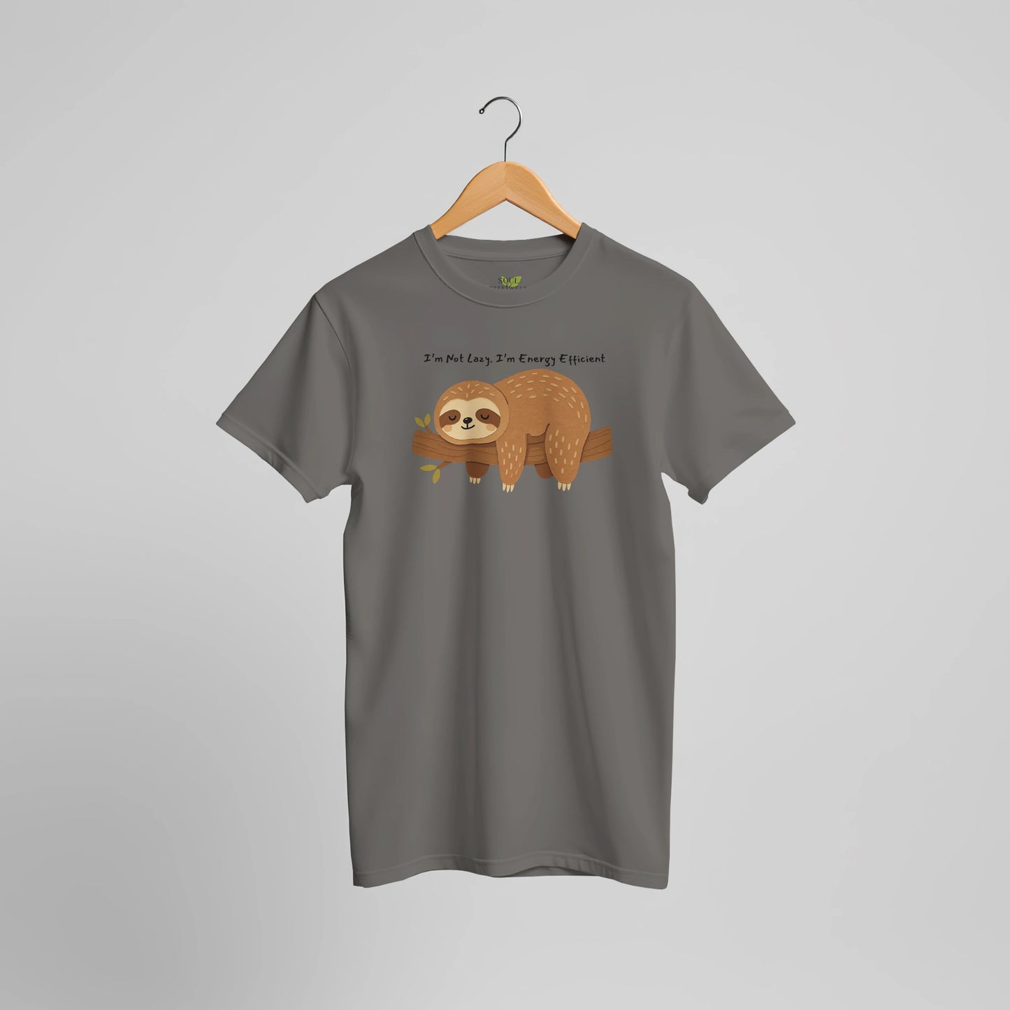 Energy Efficient - Men's Premium Organic Crewneck Tee