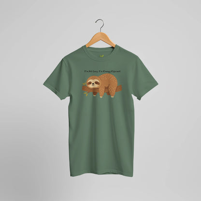Energy Efficient - Men's Premium Organic Crewneck Tee