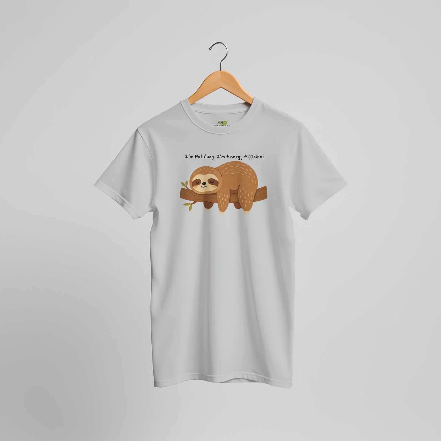 Energy Efficient - Men's Premium Organic Crewneck Tee