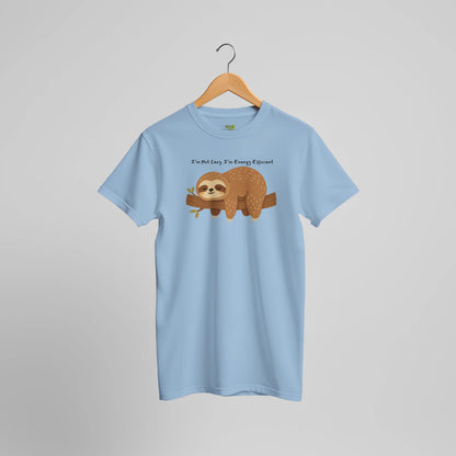 Energy Efficient - Men's Premium Organic Crewneck Tee