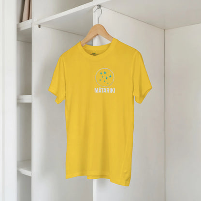 MĀTARIKI BLUE SIGNATURE -  Men Premium Crewneck Tee