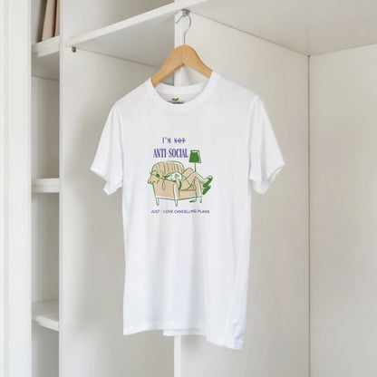 I Am Not Anti-Social - Women Premium Graphic Tee