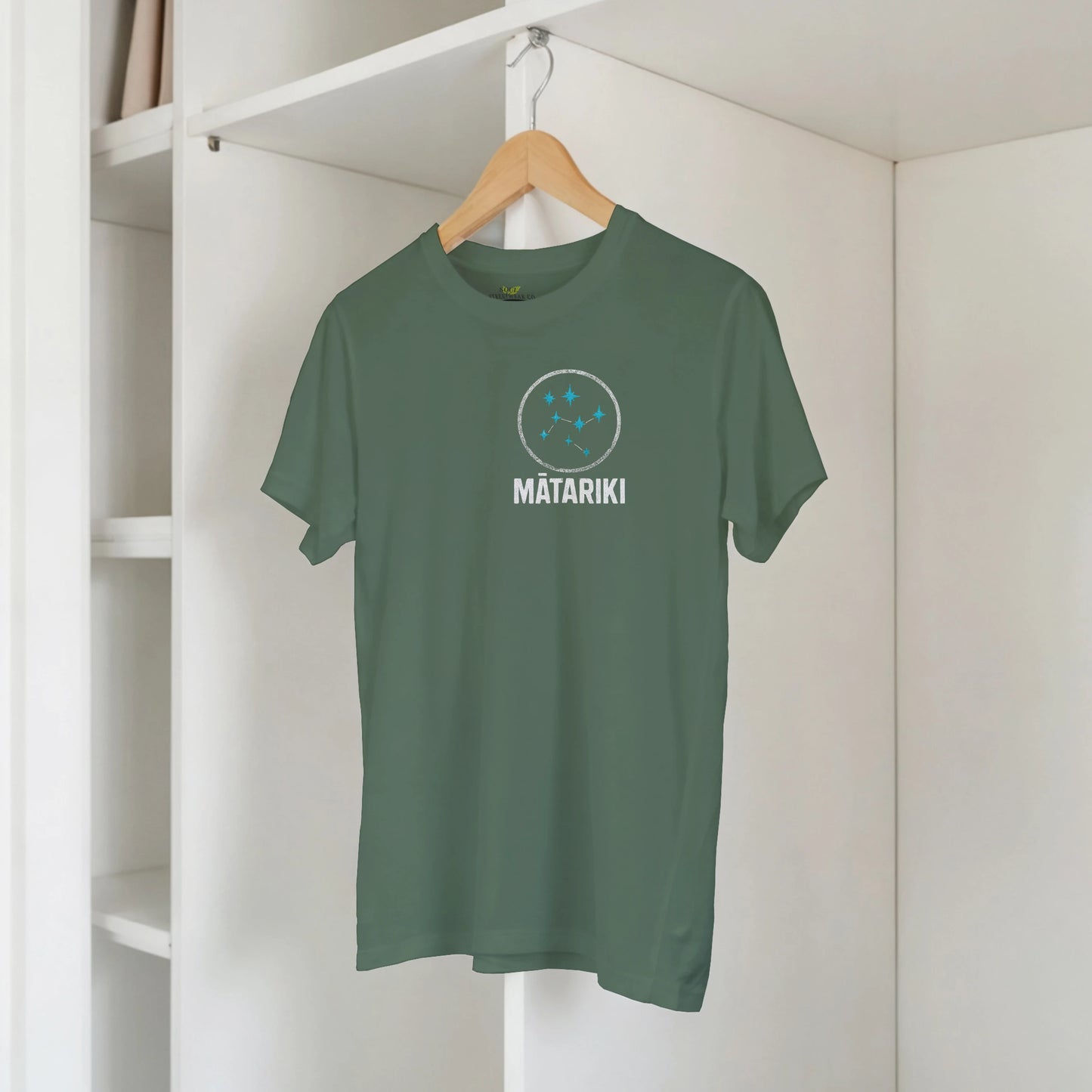 MĀTARIKI BLUE SIGNATURE -  Men Premium Crewneck Tee