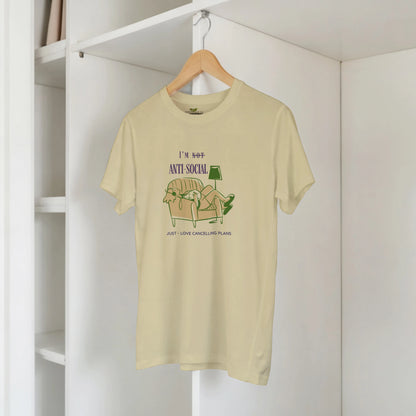 I Am Not Anti-Social - Women Premium Graphic Tee