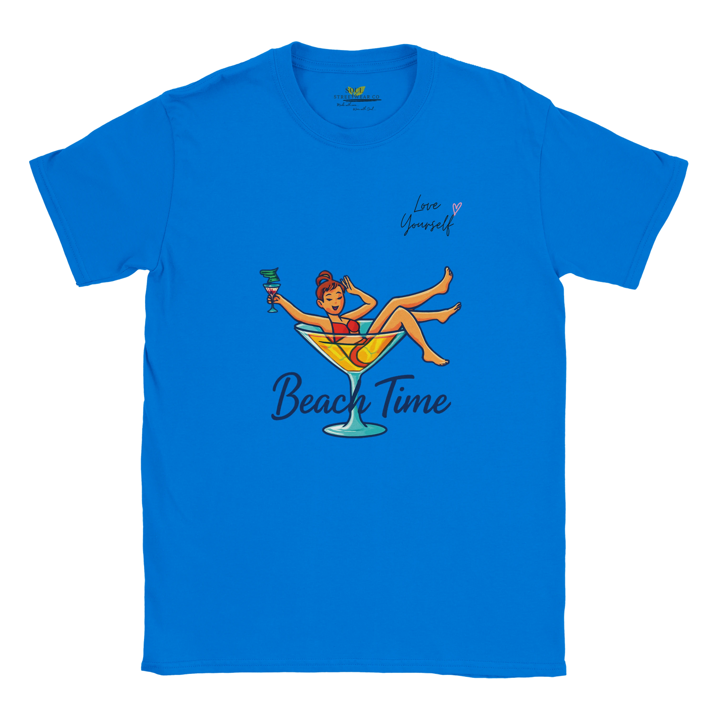 Love Yourself Beach Time - Men Premium Holiday Graphic Tee