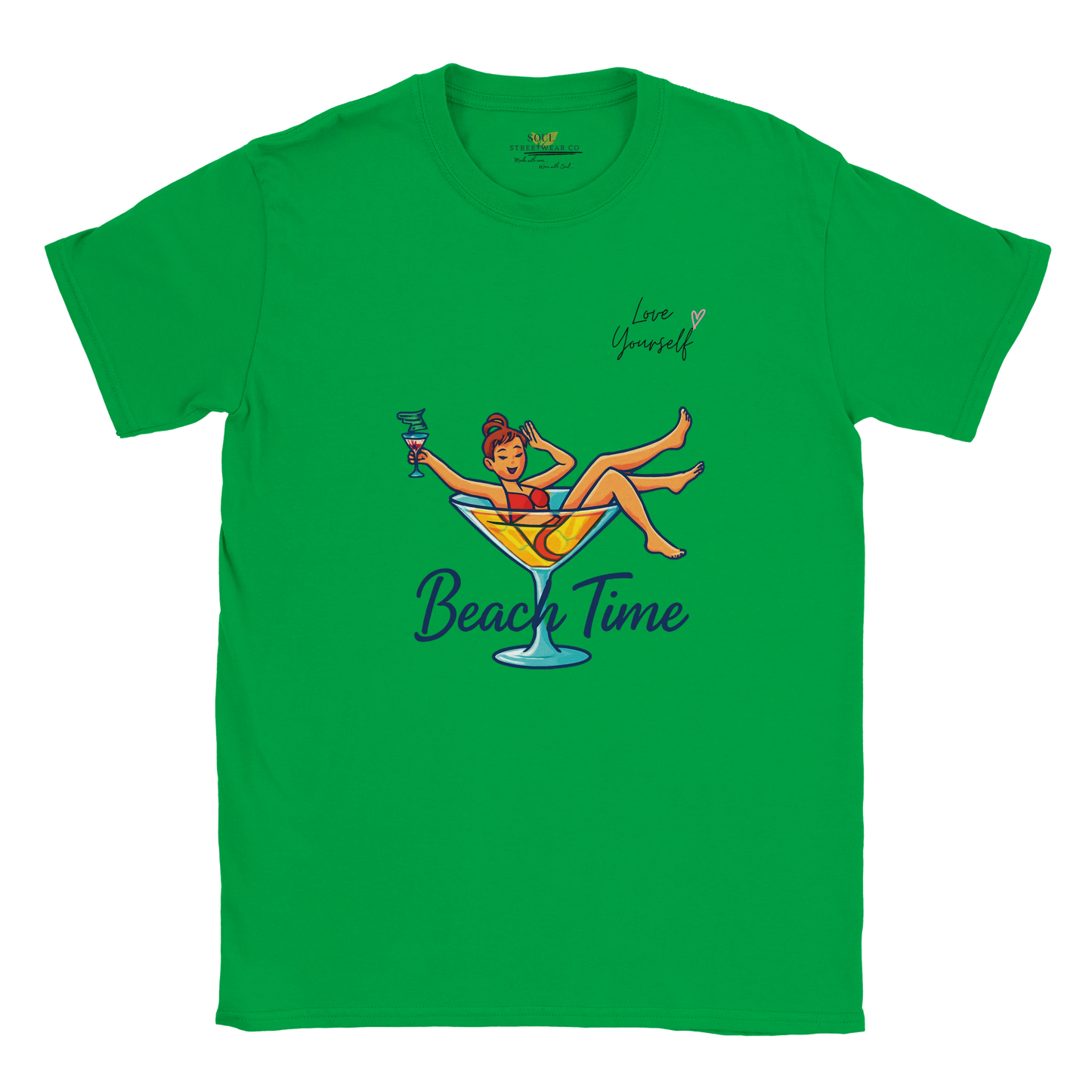 Love Yourself Beach Time - Men Premium Holiday Graphic Tee