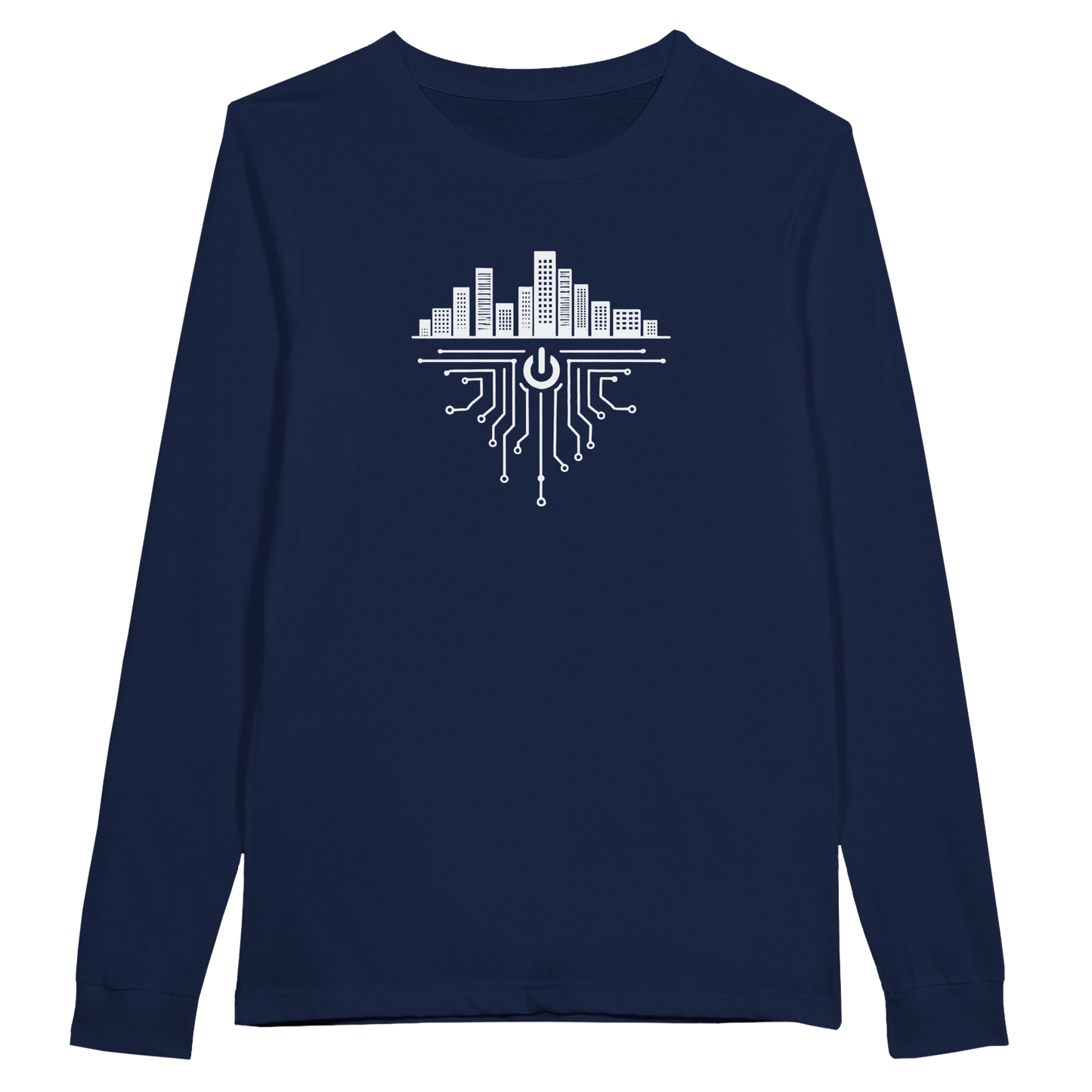 Spaghetti Code Metropolis – Men's Organic Long sleeve Tee