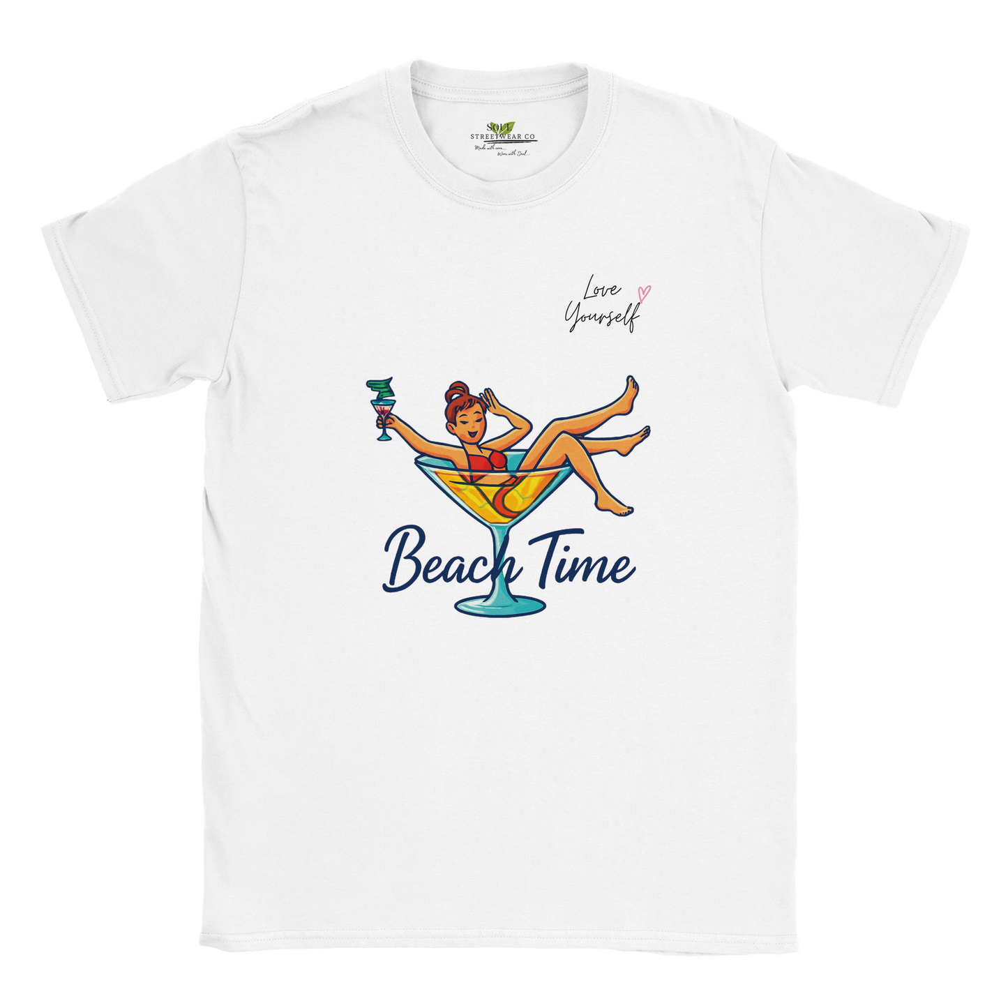 Love Yourself Beach Time - Men Premium Holiday Graphic Tee