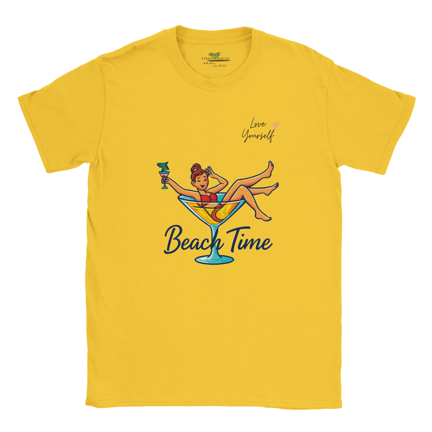 Love Yourself Beach Time - Men Premium Holiday Graphic Tee