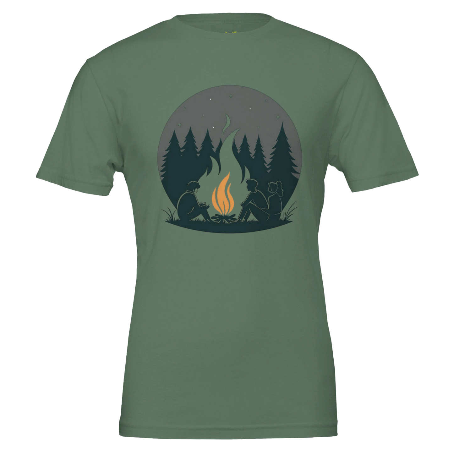 Matariki Glow New Beginnings - Women Premium Crewneck Tee