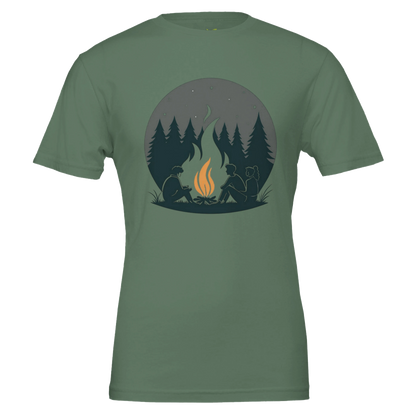 Matariki Glow New Beginnings - Women Premium Crewneck Tee