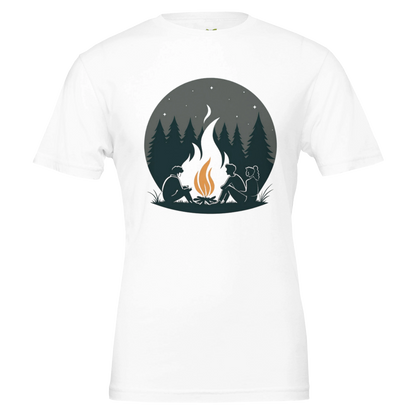 Matariki Glow New Beginnings - Women Premium Crewneck Tee
