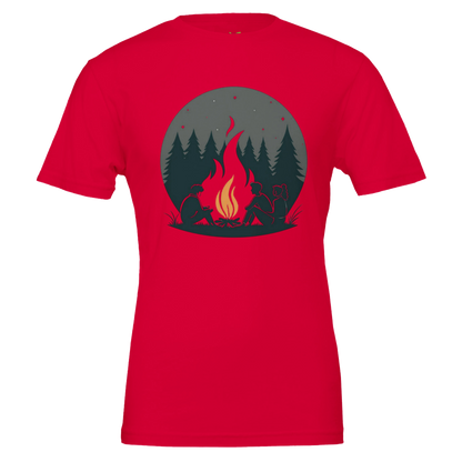 Matariki Glow New Beginnings - Women Premium Crewneck Tee