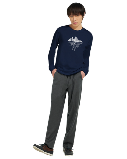 Spaghetti Code Metropolis – Men's Organic Long sleeve Tee