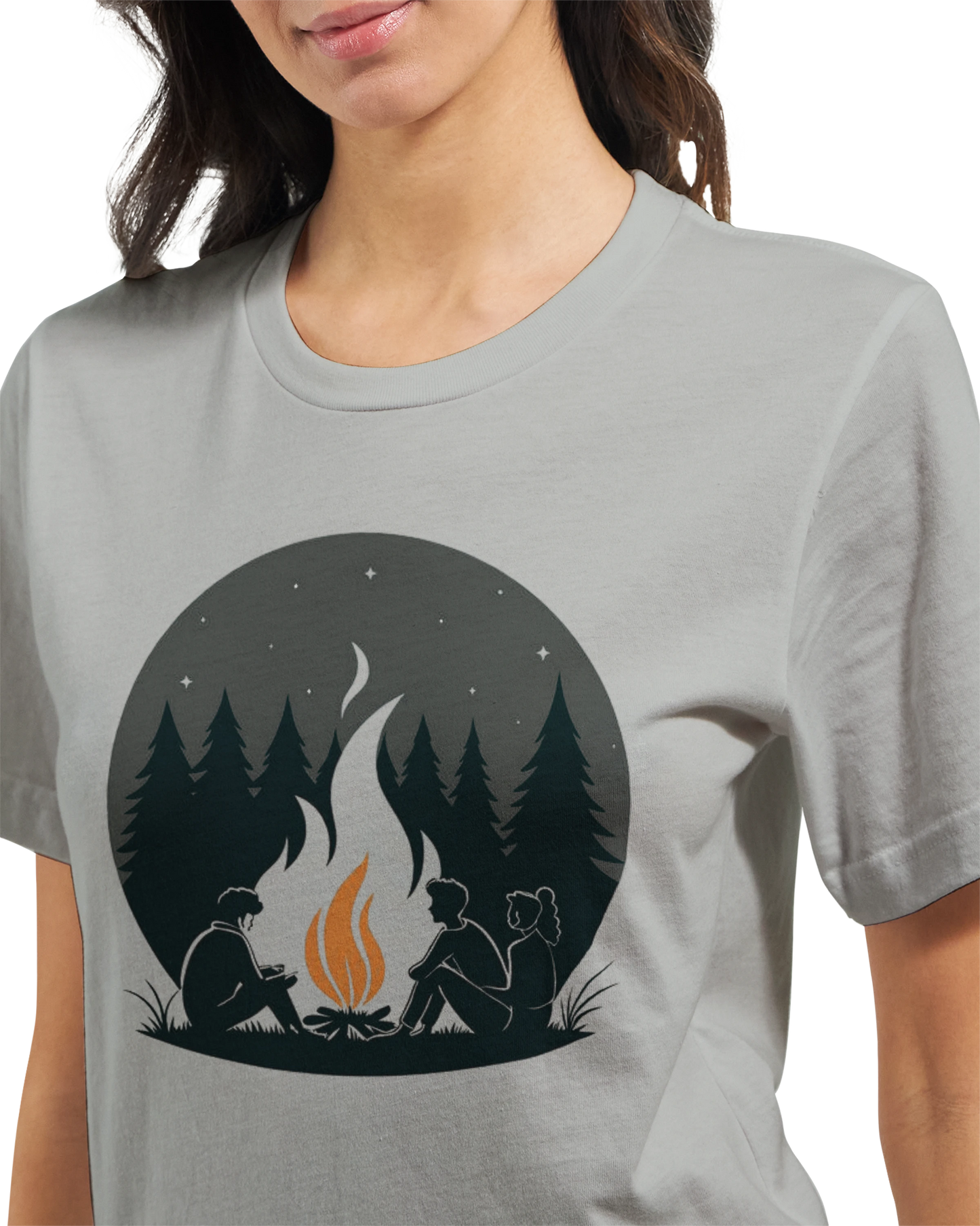 Matariki Glow New Beginnings - Women Premium Crewneck Tee