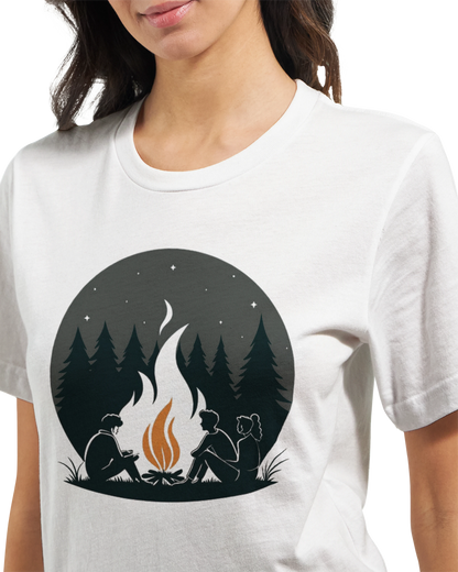 Matariki Glow New Beginnings - Women Premium Crewneck Tee