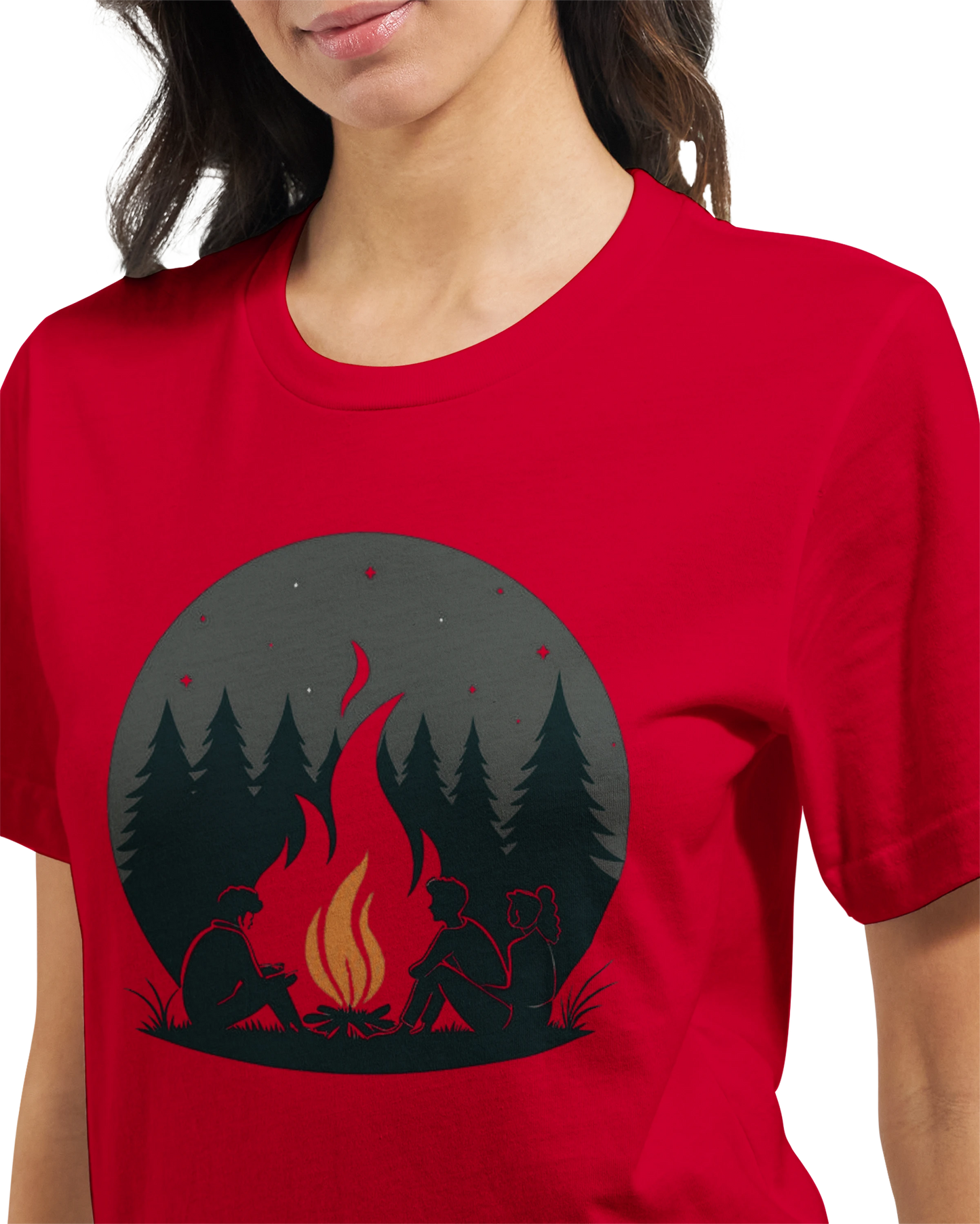 Matariki Glow New Beginnings - Women Premium Crewneck Tee