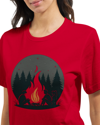Matariki Glow New Beginnings - Women Premium Crewneck Tee